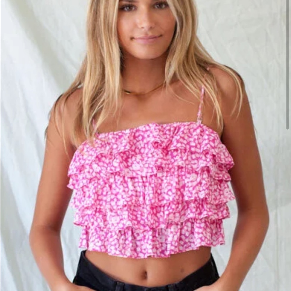 Isabelles Cabinet Song for Everything Pink Ice Top Skylar+Madison